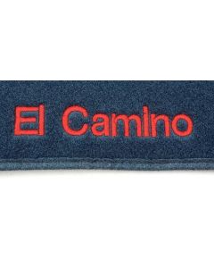 El Camino Carpeted Dash Cover, Embroidered, 1978-1980
