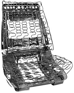 El Camino Bucket Seat Frame Assembly, With Support Springs,Left Or Right, 1969-1972