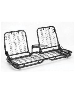 El Camino Seat Frame Assembly, Split Back With FoldDown Arm Rest, 1964-1972