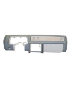El Camino Molded Dash Pad Outer Shell, Full Cover, With Outside Speaker Cut-Outs, Color, 1981-1987