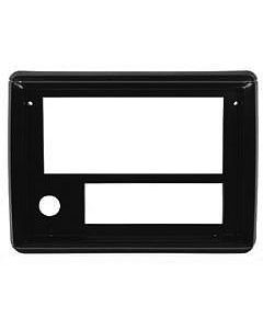 El Camino Radio Face Plate, Sport Black With Red Trim, 1986-1987	