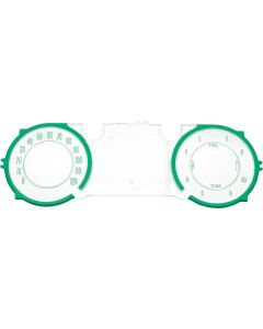 El Camino Dash Lens, With Factory Gauges, 1964-1965