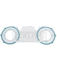 El Camino Dash Lens, Without Factory Gauges, 1964-1965