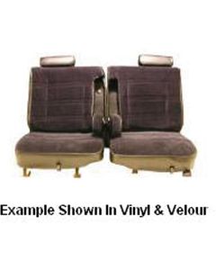 El Camino Seat Cover, Split Bench, Split Back, Dual Armrest& Headrest, Vinyl, 1978-1980	
