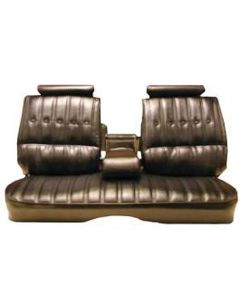 El Camino Seat Cover, Bench, Split Back, With Headrests & Armrest, Vinyl, 1973-1977	
