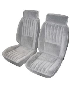 El Camino Seat Covers, Euro Reclining Buckets, Vinyl With Velour, 1982-1987	
