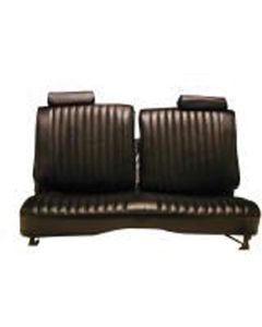 El Camino Seat Cover, Straight Bench, Split Back, With Headrests, Vinyl, 1978-1980	
