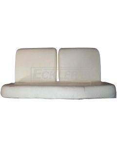 El Camino Bench Seat Foam, Thicker Foam For Back Rests WithOut Spring Assembly, 1971-1972