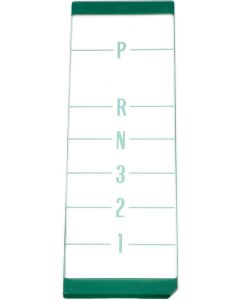 1968-1970 El Camino Center Console Shift Indicator Lenses Turbo Hydromatic