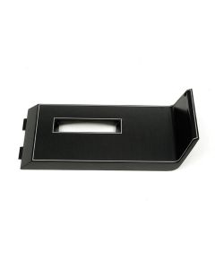 El Camino Shift Trim Plate, Center Console, Brushed Black, 1985