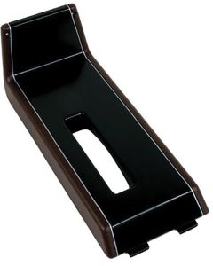 El Camino Shift Trim Plate, Center Console, Dark Claret, 1986-1987