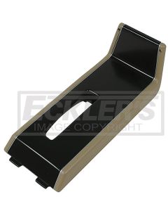 El Camino Shift Trim Plate, Center Console, Dark Saddle, 1986-1987