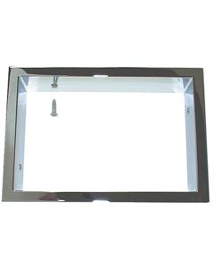 1966-1967 El Camino Console Shift Boot Retainer, Chrome, For Cars With Manual Transmission