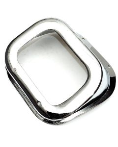 El Camino 3-4 Speed Plastic Shifter Covers Without Console,Die Cast And Chrome Plated, 1966-1967