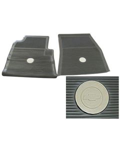El Camino Floor Mats Original Gm Accessory Mats, Gray, 1959-1960