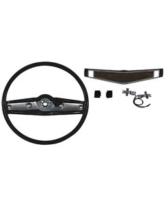 El Camino Steering Wheels Complete Kit, 2 Spoke, Cherrywood, 1969-1970