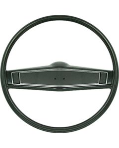 El Camino Steering Wheel, 2 Spoke Dark Green, 1969-1970
