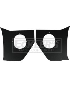 El Camino Kick Panels, Black, 1959-1960