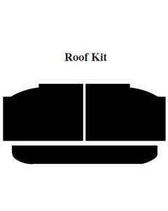 1959-1960 El Camino QuietRide Acoustic Insulation Kits Roof Kit