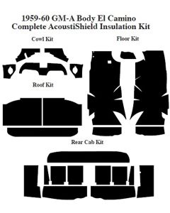 Acoustic Insulation Kits 59-60 Complete Set