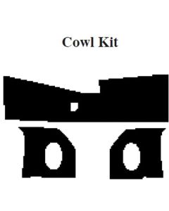 El Camino Acoustic Insulation Kits Cowl Kit, 1964-1967