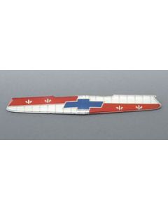 Chevy Hood Emblem, Plastic, 6-Cylinder, 1956, 1957