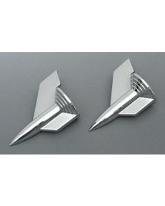 Chevy Hood Rocket Inserts, Good Quality, 1957