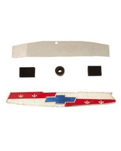 Chevy Grille Bar Emblem Kit, 1957