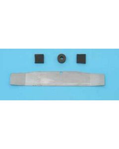 Grille Bar Emblem Installation Kit,1957