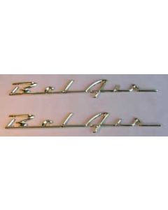 Quarter Panel Scripts,Bel Air,Gold,1957