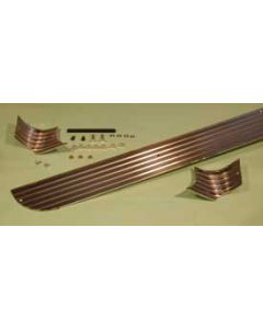 Accessory Deck Lid Trim Set,1957 With Hardware