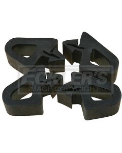 Hood Side Bumpers,Set,1964