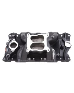 Edelbrock 26013 Manifold; Sbc; Performer Air Gap; Black