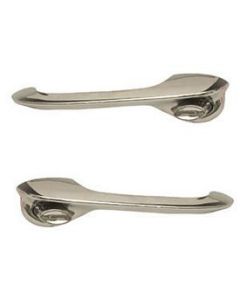 Chevy Outside Door Handles, Front Or Rear, 4-Door Hardtop, 1956-1957