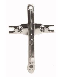 Chevy Inside Rear View Support Mirror Bracket, 1955-1957