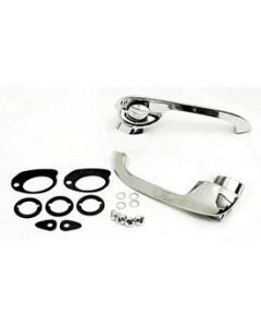 Chevy Outside Door Handles, Front, 2 & 4-Door Sedan, Wagon &Nomad, 1955-1957