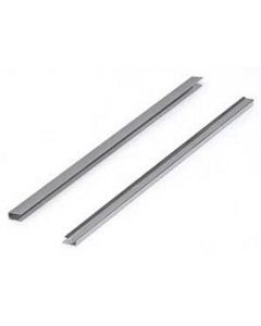 Chevy Slider Glass Vertical Trim, Stainless Steel, Nomad, 1955-1957