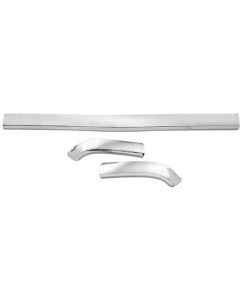 1957 Chevy Trim Parts Hood Bar & Extensions Set Original GM Style
