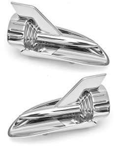 1957 Chevy Hood Rockets Chrome Best Quality
