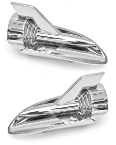 1957 Chevy Hood Rockets Chrome Best Quality