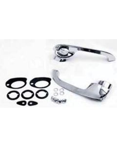 Chevy Door Handles, Outside, 2 & 4-Door Sedan, Wagon or Nomad Front door,1955-1957