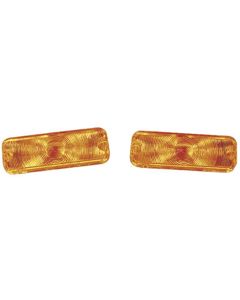 El Camino Front Turn Signal & Parking Lamp Lens, In Bumper,1964