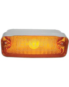 1973 El Camino Front Turn And Park Lamp Lens