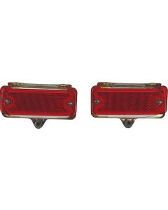 El Camino Reflector Lens And Housing, Rear Bumper, 1969-1972