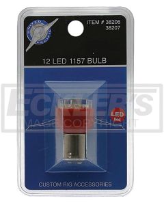El Camino Led Bulb, Dual Contact, 1157 Style, Red, 1959-1987
