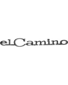 Rear Quarter Panel Emblems 68-69 El Camino, Pair
