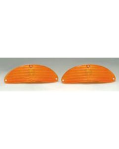 Lens,Parking Light Amber,1955