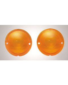 Chevy Parking Light Lenses, Amber, 1957