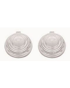 Chevy License Plate Light Lenses, 1955-1957