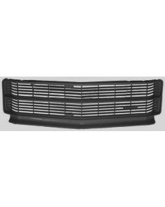 El Camino Grille, SS, Black, 1971